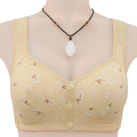 Button-Up Tank Top Bra