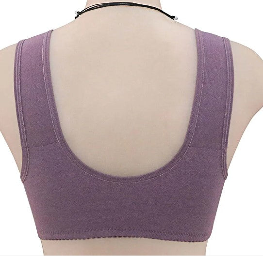 Button-Up Tank Top Bra